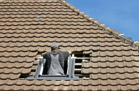 Pose de velux - Le Givre
